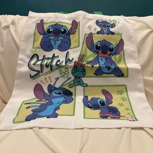 Disney’s Stitch Being Stitch & Scrump Reusable Shopping Bag Tote NWT